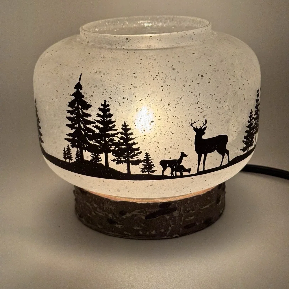 Scentsy Wildlife Woodland Magic Silhouette Wax Holder Base Plug Replacement Part